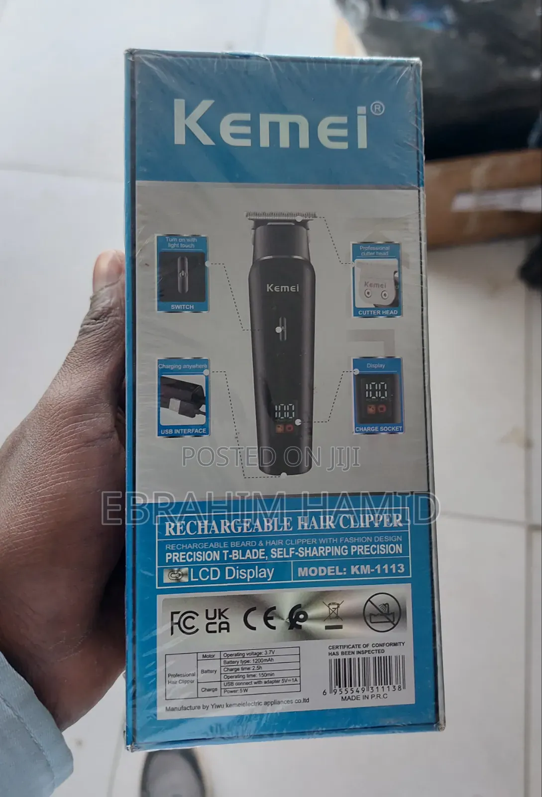 Kemei Professional Hair Clipper