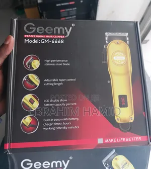 Geemy Professional Hair Clipper