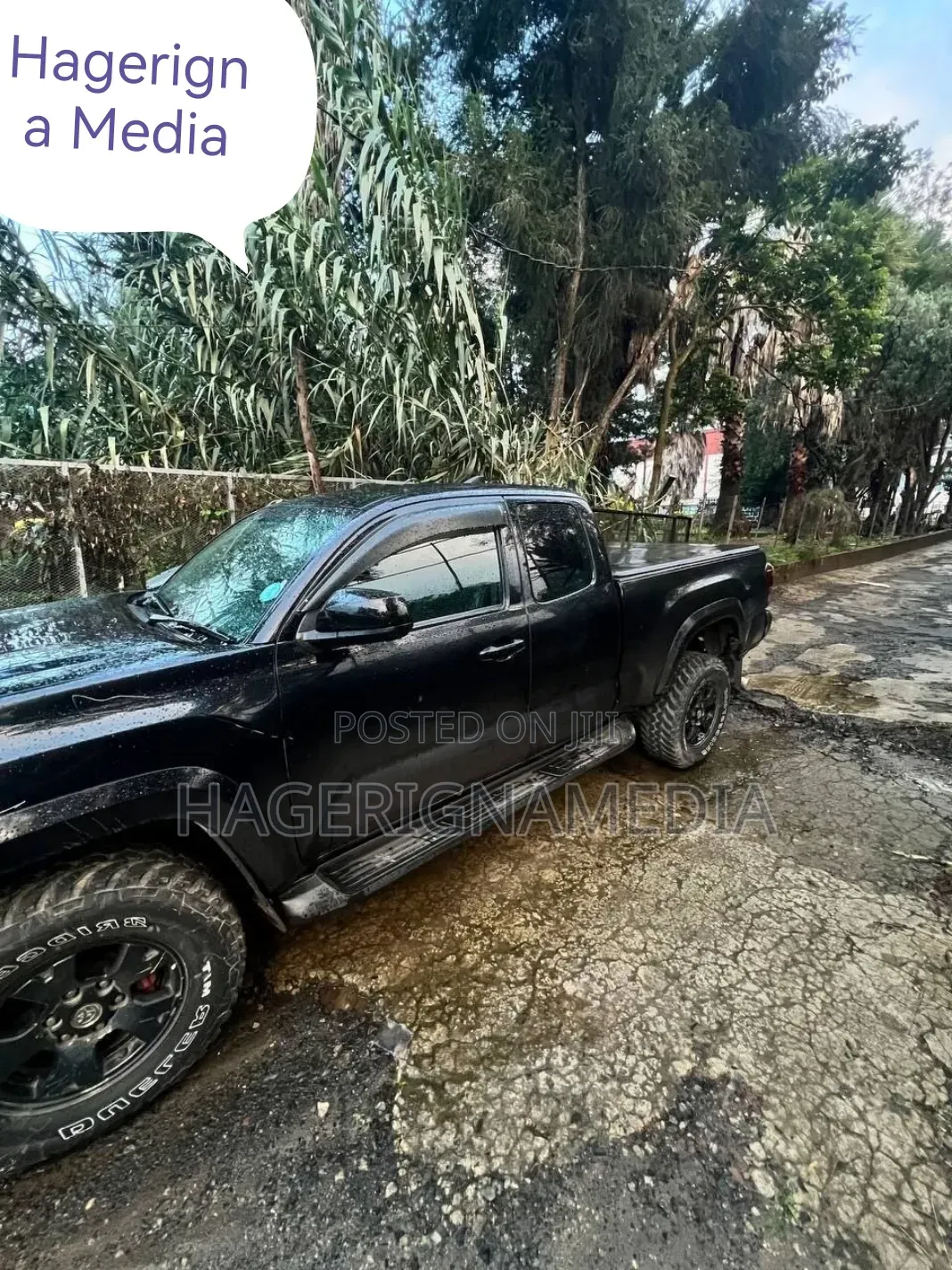Toyota Tacoma 2017 Black