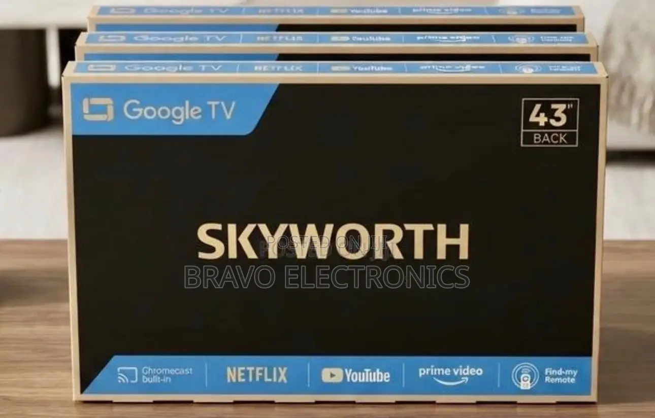 SKYWORTH TV 43-Inch Google Frameless
