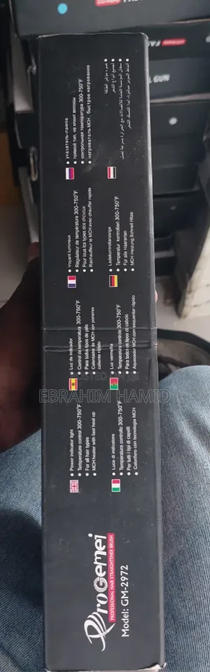 Pro Gemei Professional Hair Straightener