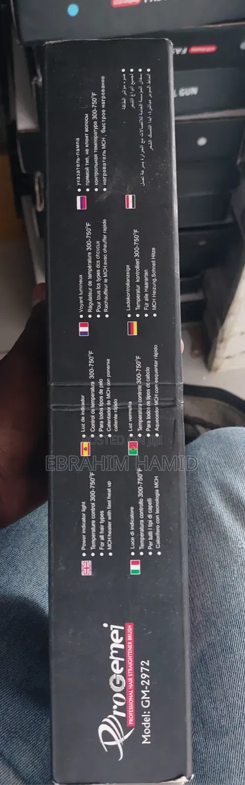 Pro Gemei Professional Hair Straightener