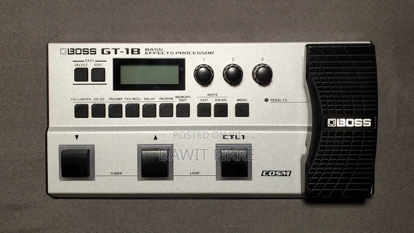 Boss GT-1B Bass Pedal