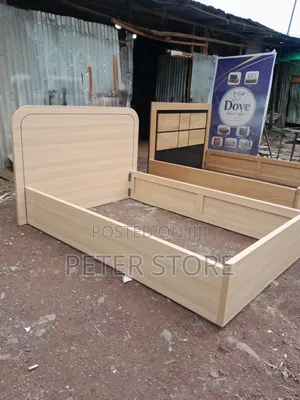 Laminated Wooden Color Bed