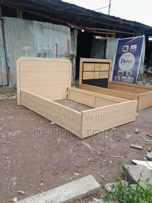Laminated Wooden Color Bed