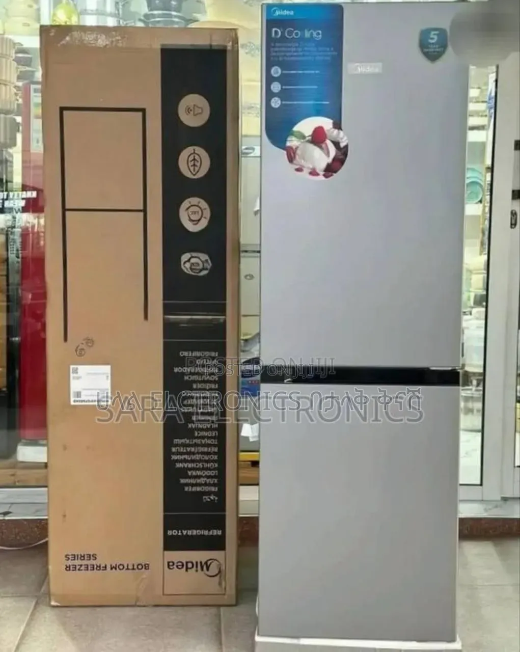 MIDEA 420 Liter Refrigerator