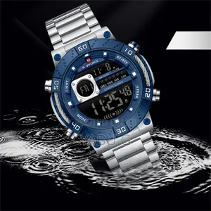 NaviForce Black/Silver Watch