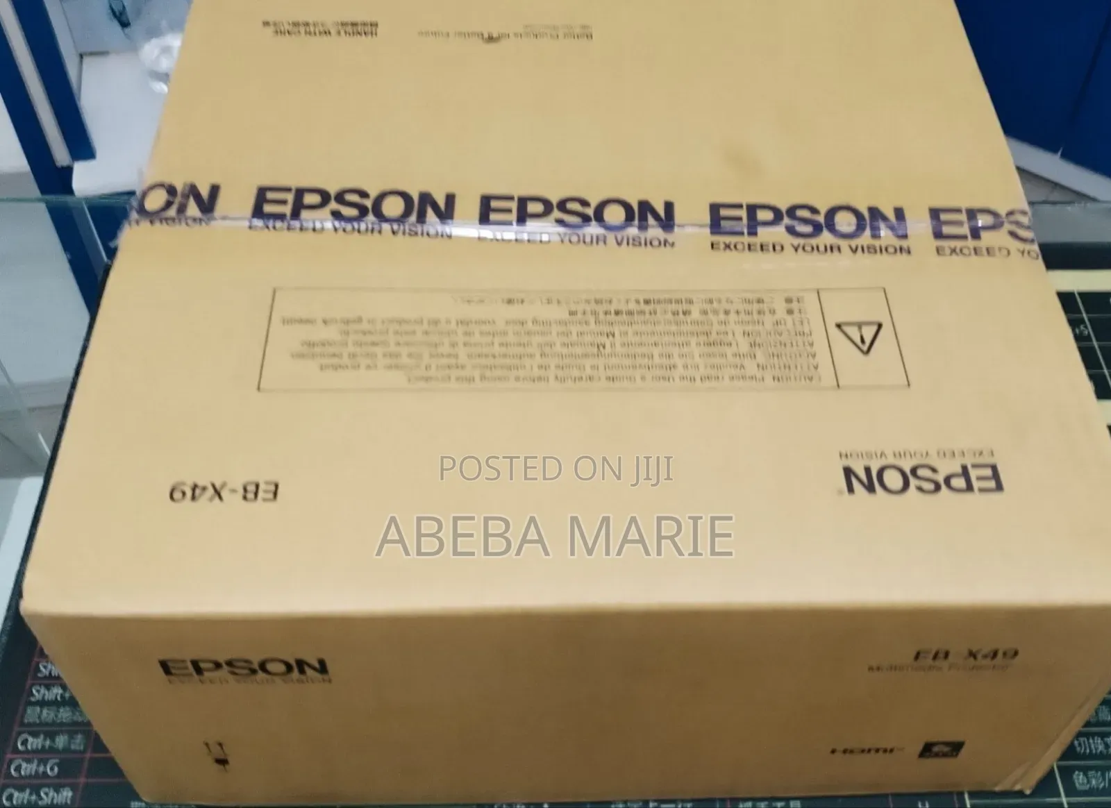 Brand New Epson Projector 
Model : EB-X49