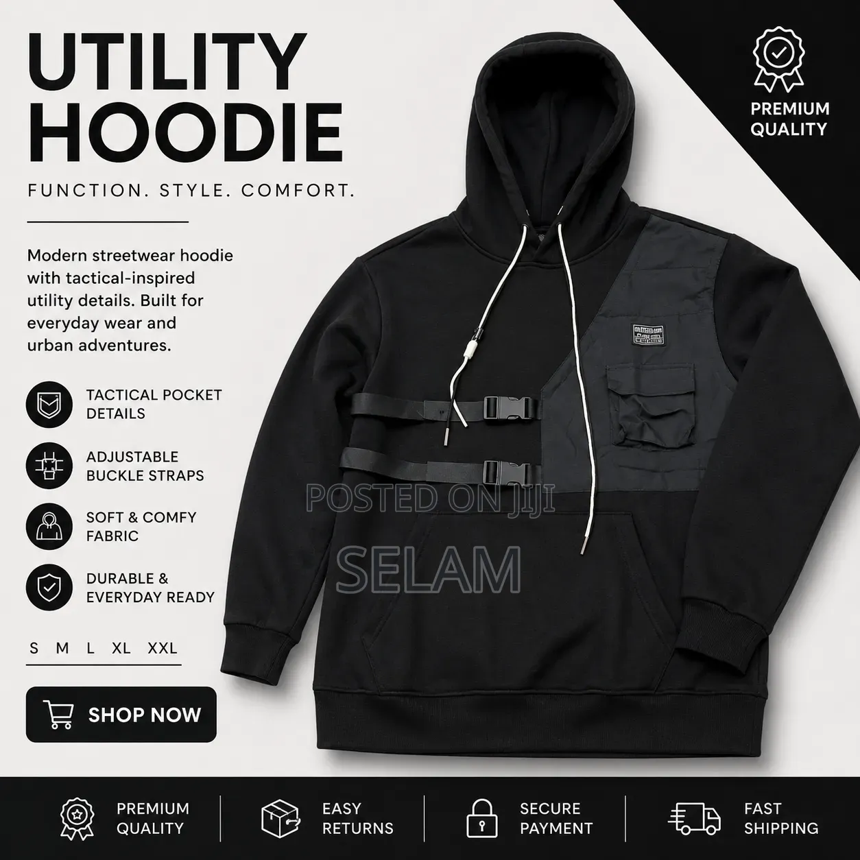 Zipper Hoodie