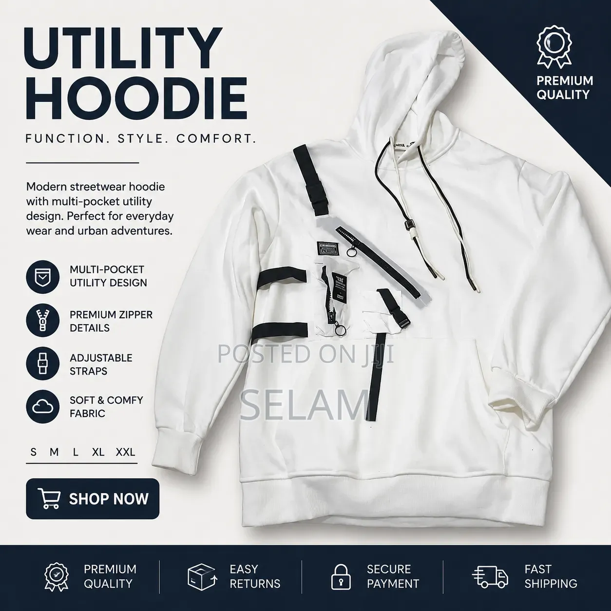 Zipper Hoodie
