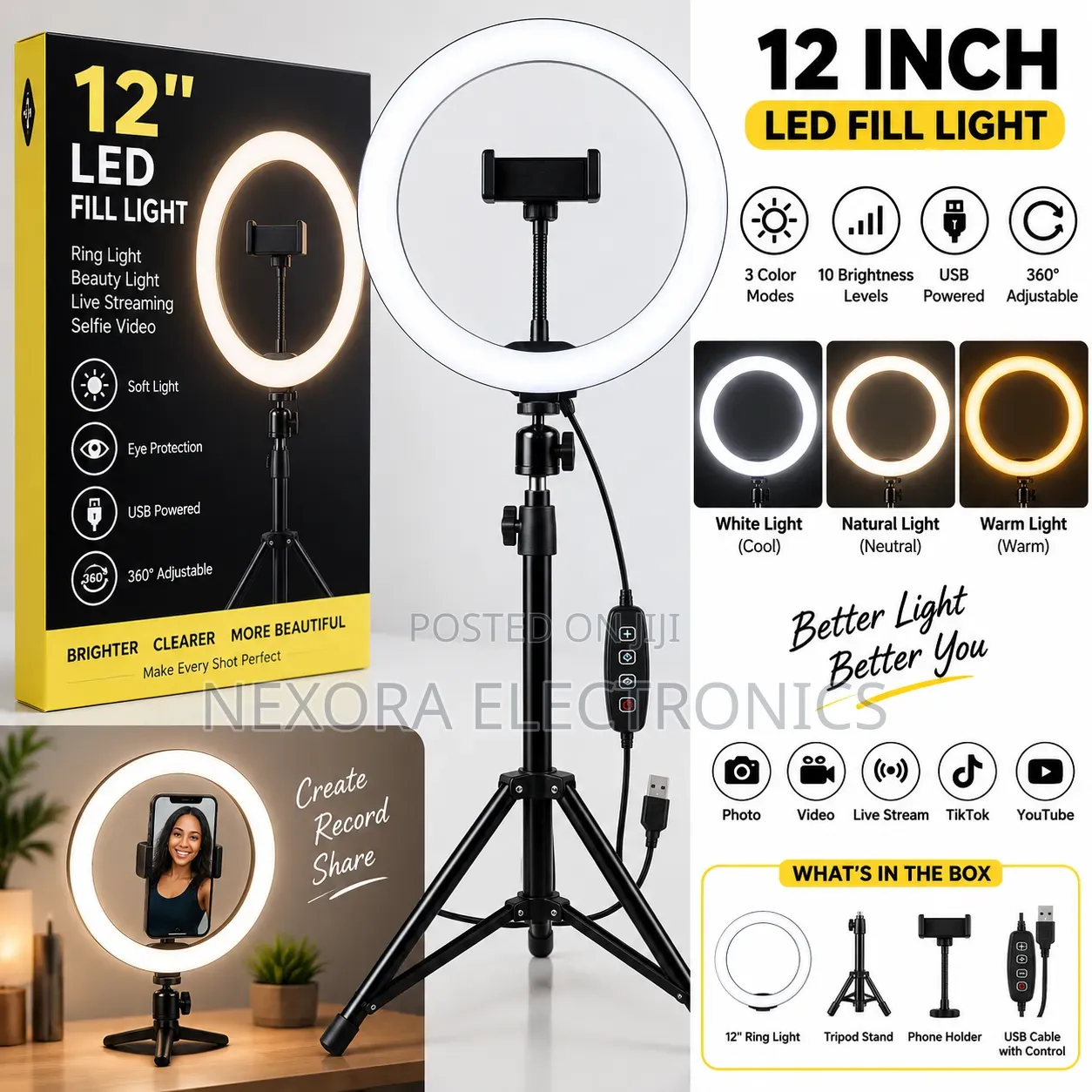 12 Inch Ringlight