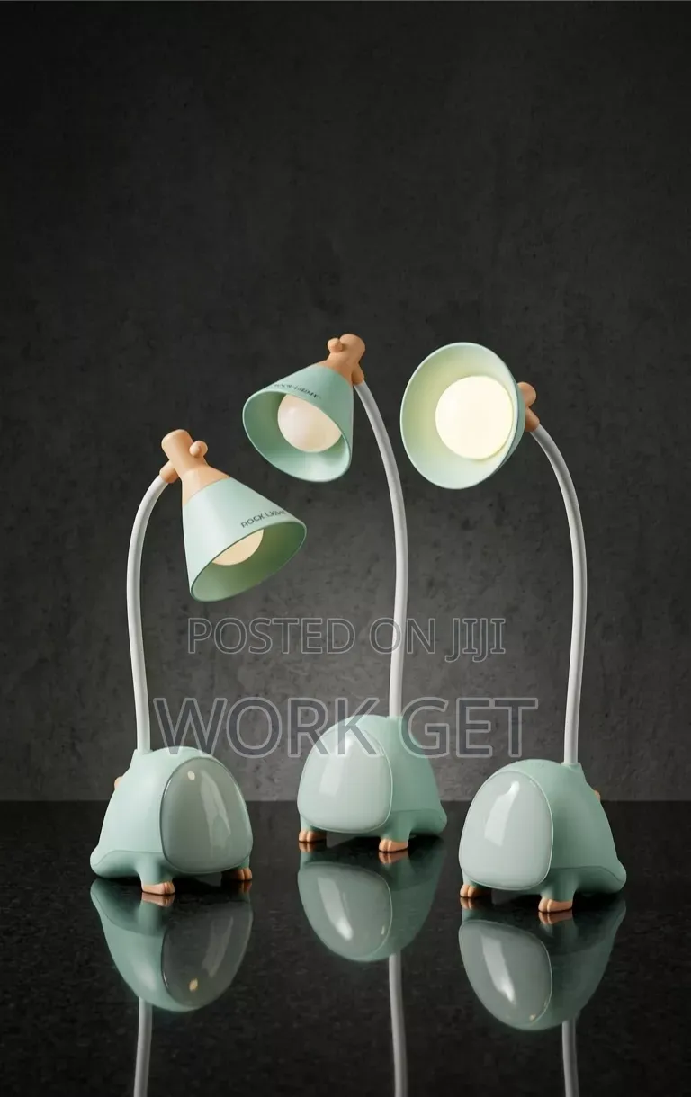 Rock Light LED Dinosaur Desk Lamp (RL-0034) Rechargeable Battery