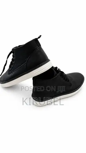 Brand New Perry Ellis Men’s Black Casual Sneakers – Classic & Stylish