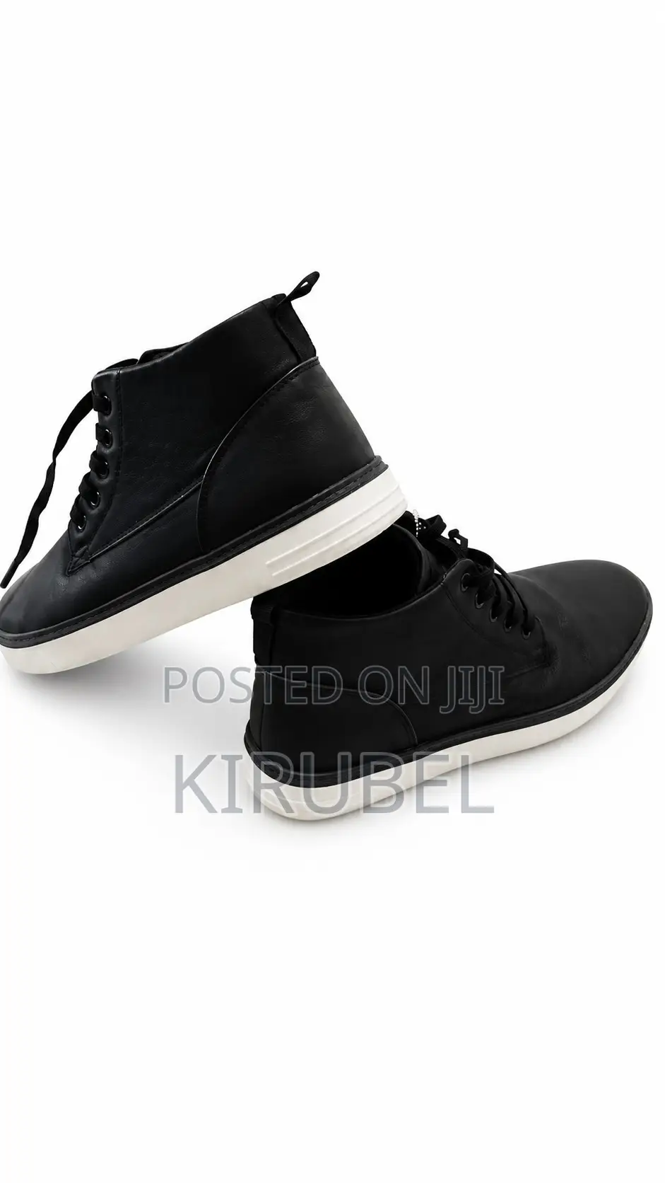 Brand New Perry Ellis Men’s Black Casual Sneakers – Classic & Stylish