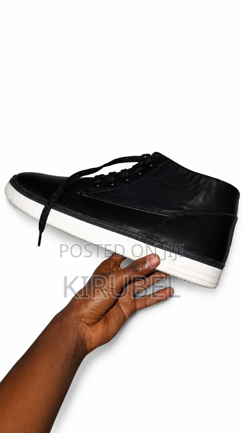 Brand New Perry Ellis Men’s Black Casual Sneakers – Classic & Stylish