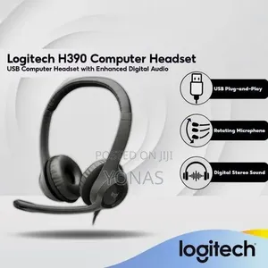 Logitech H390 USB Headset — Comfort Meets Clear Sound