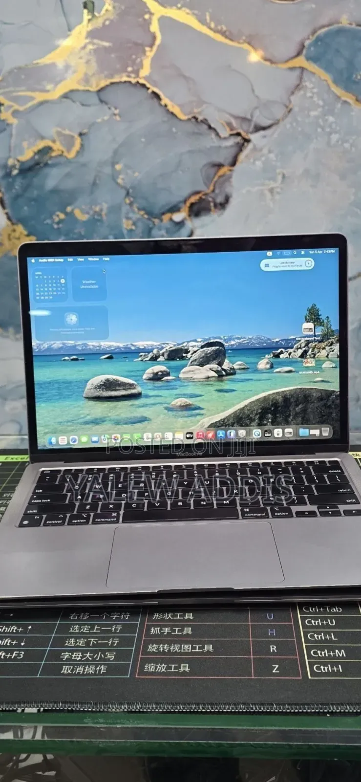 New Laptop Apple MacBook Air 2020 M1 8GB Apple M1 SSD 256GB