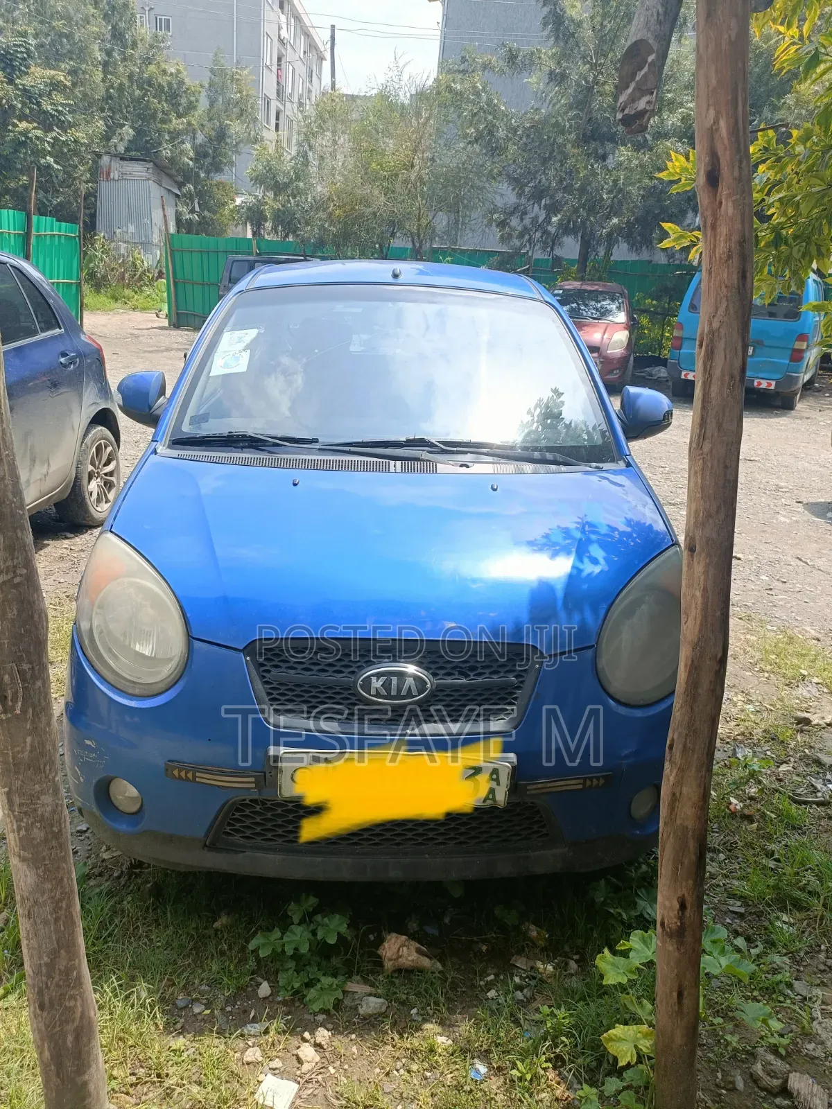 Kia Morning 2008 Blue