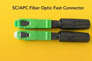 SC/APC Fiber Optic Fast Connector Pack (Minimum 4 Pcs)