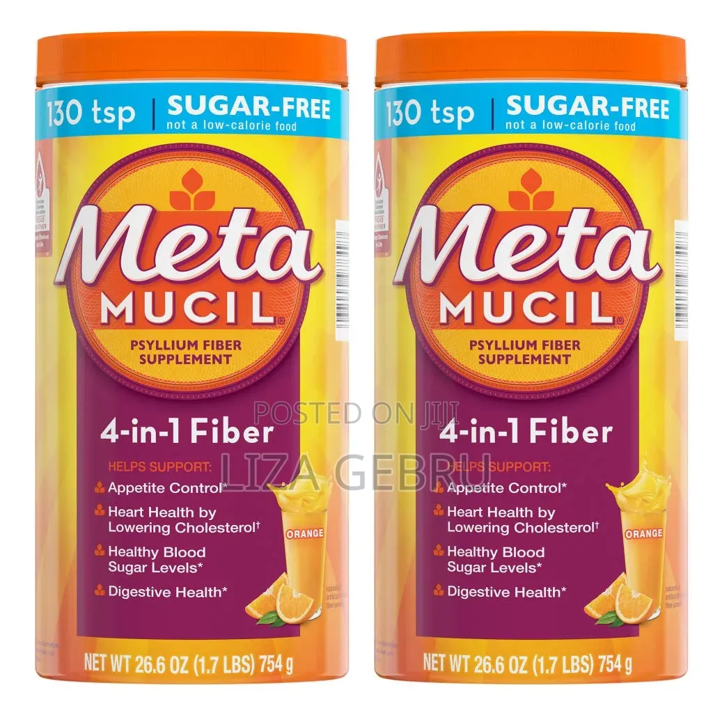Metamucil Is a Popular Bulk-Forming Fiber Supplement Made Primarily .