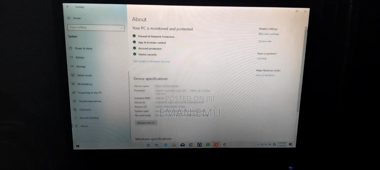 Laptop Dell Latitude 5310 4GB Intel Core 2 Duo HDD 256GB