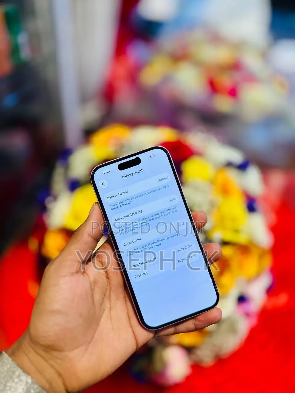 New Apple iPhone 15 128 GB Pink