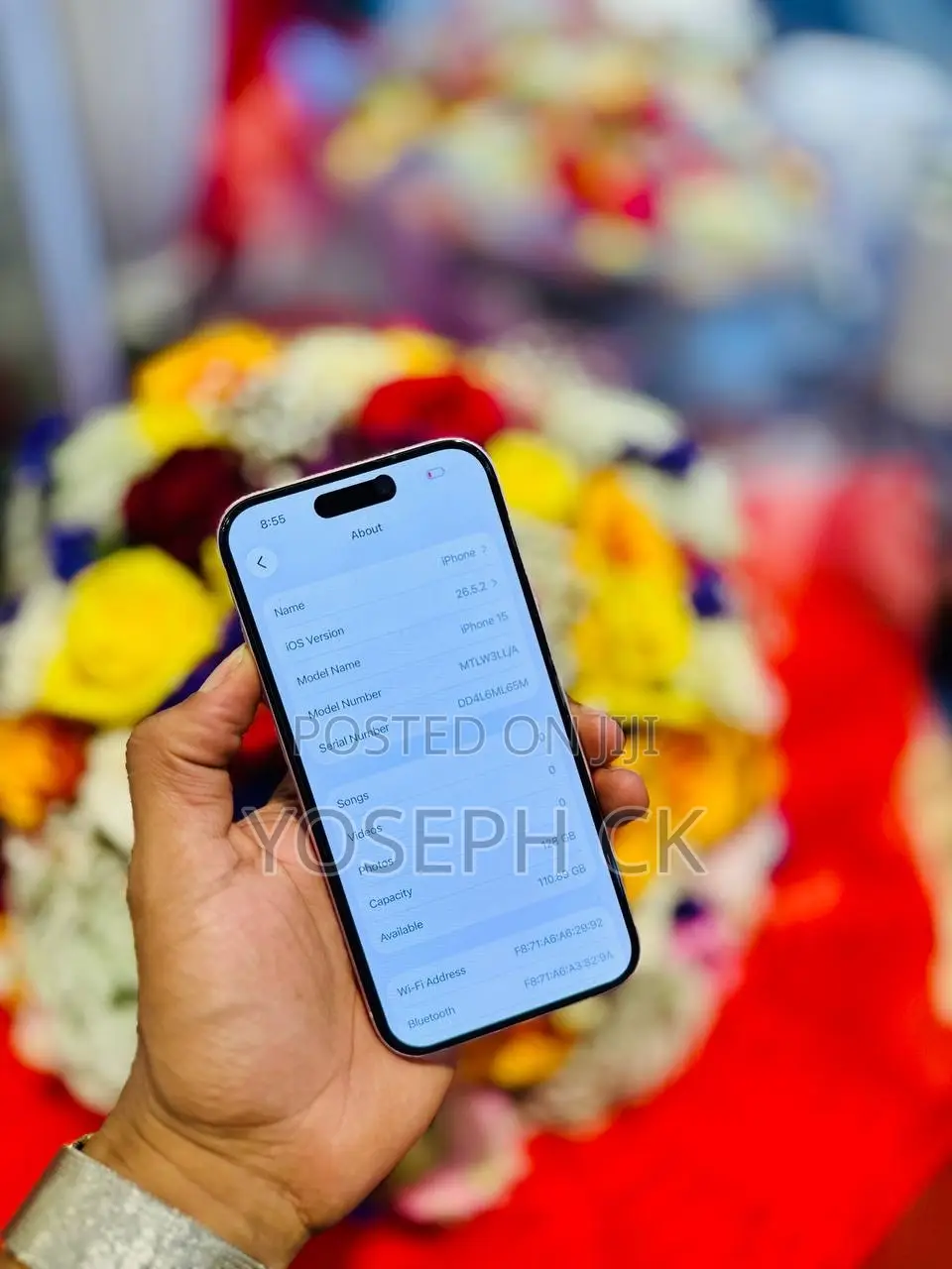 New Apple iPhone 15 128 GB Pink