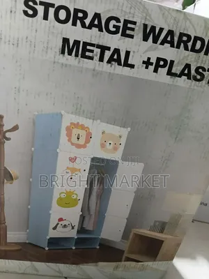 Wardrobe for Kids Clothes 8 Door