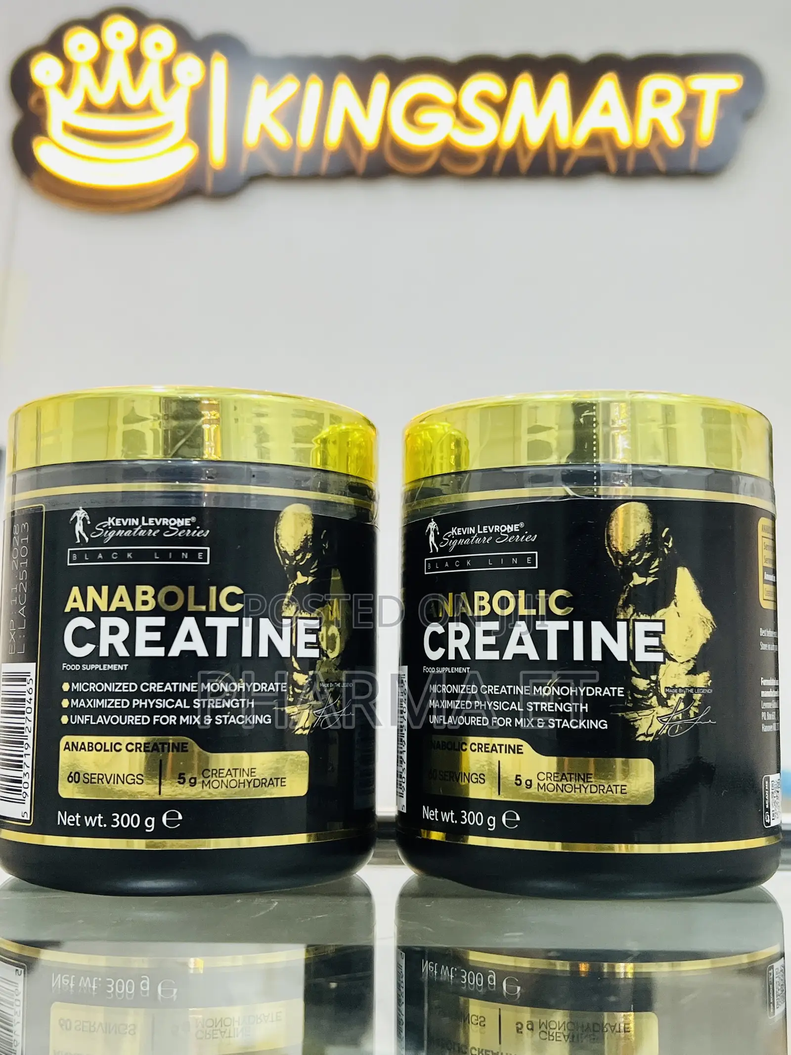 Kevin Leverone Anabolic Creatine Monohydrate 300gm