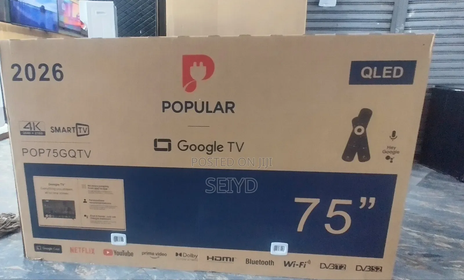 Popular Ti 75 Inch QLED 4Ksmart
