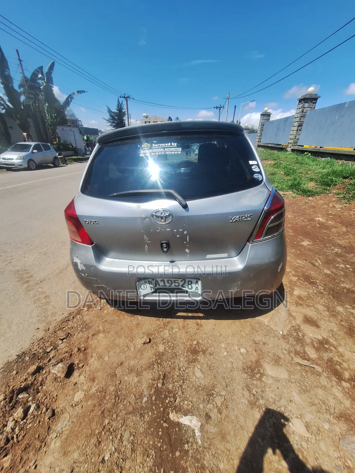 Toyota Yaris 2007 Gray
