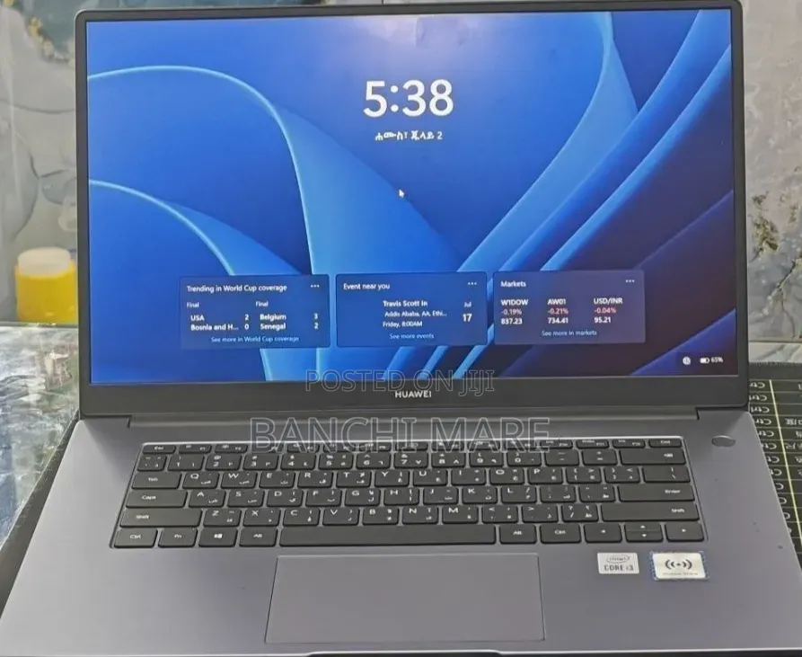 New Laptop Huawei Matebook D 15 8GB Intel Core i3 SSD 256GB