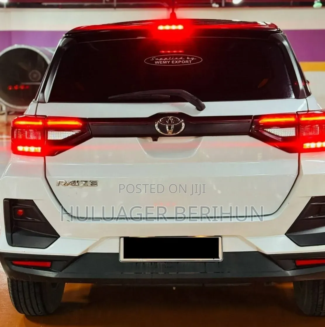 New Toyota Raize 2022 White