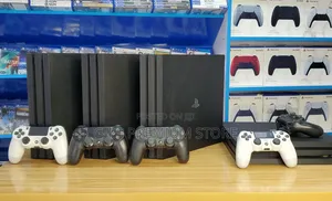 Original PS4 Pro Jailbreak – Europe Used ከ ኦሪጅናል ጆይስቲክ ጋር