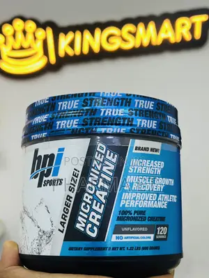 100% Micronized 120 Servings Creatine Monohydrate