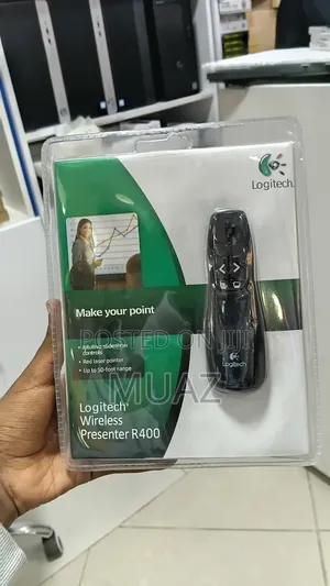 Logitech Wireless Presenter R400 Control Your Presentation Like a Pro