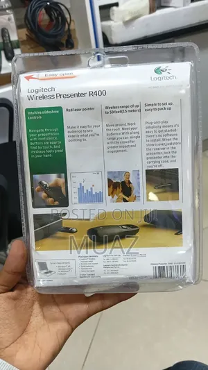 Logitech Wireless Presenter R400 Control Your Presentation Like a Pro