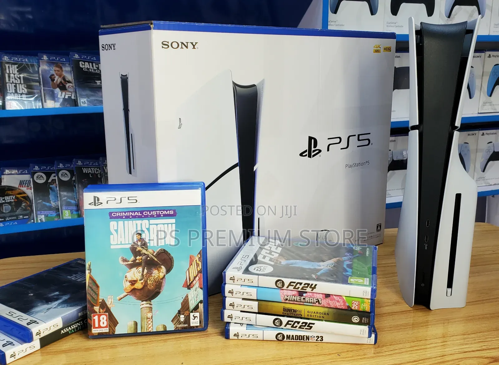 PS5 Slim – ኢሮፕ ብራንድ ኒው ጥራት ያለው ያልተከፈተ