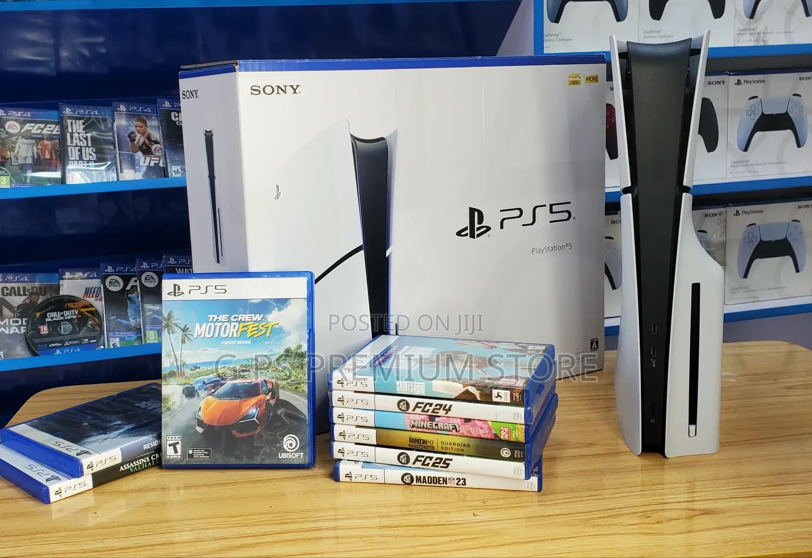 PS5 Slim – ኢሮፕ ብራንድ ኒው ጥራት ያለው ያልተከፈተ