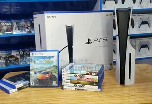 PS5 Slim – ኢሮፕ ብራንድ ኒው ጥራት ያለው ያልተከፈተ