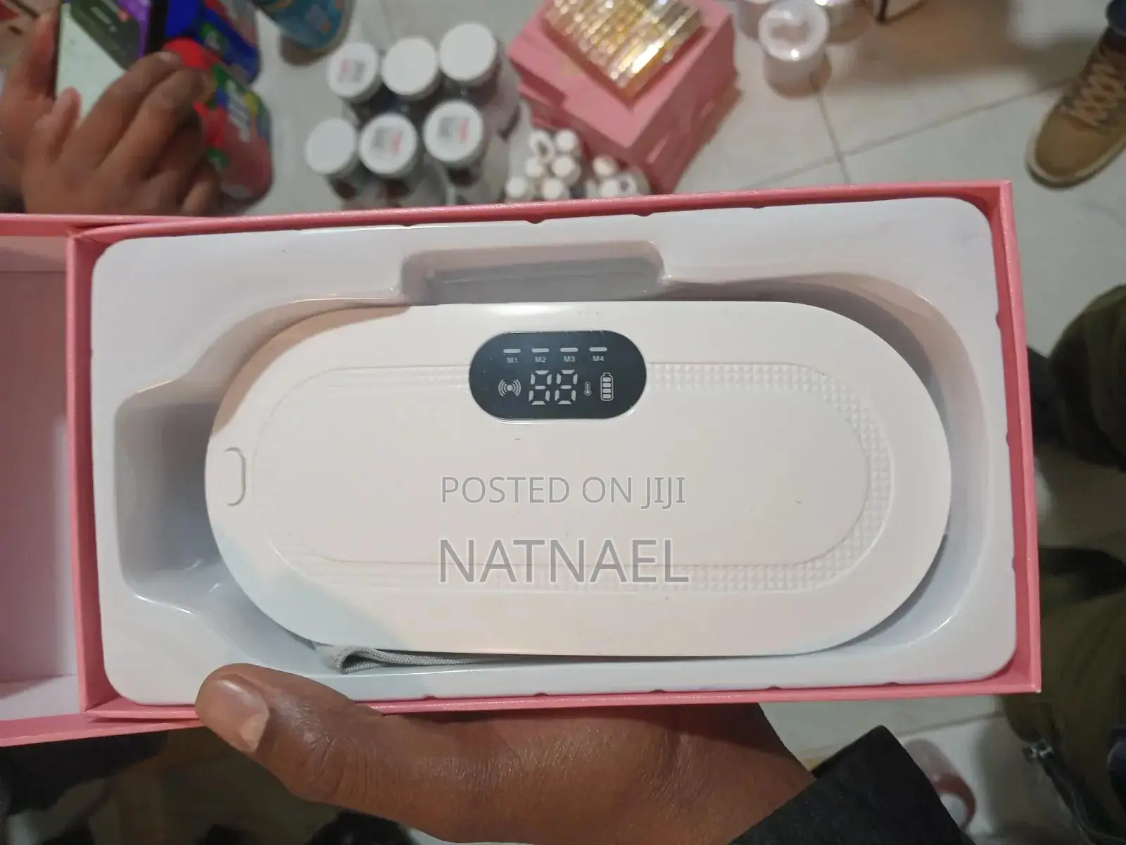 Rechargeable Menstrual Heating Pad & Massager (የወር አበባ ህመም ማስታገሻ)