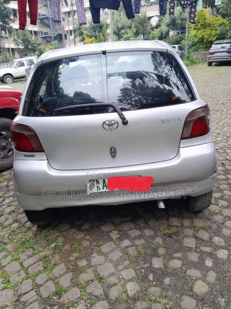 Toyota Vitz 2001 Silver