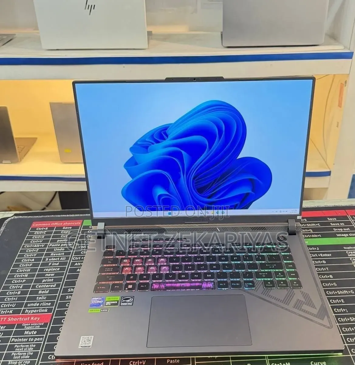 New Laptop Asus ROG Strix G15 16GB Intel Core i9 SSD 1T