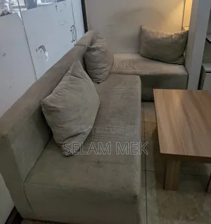 L Shape Sofa With Table