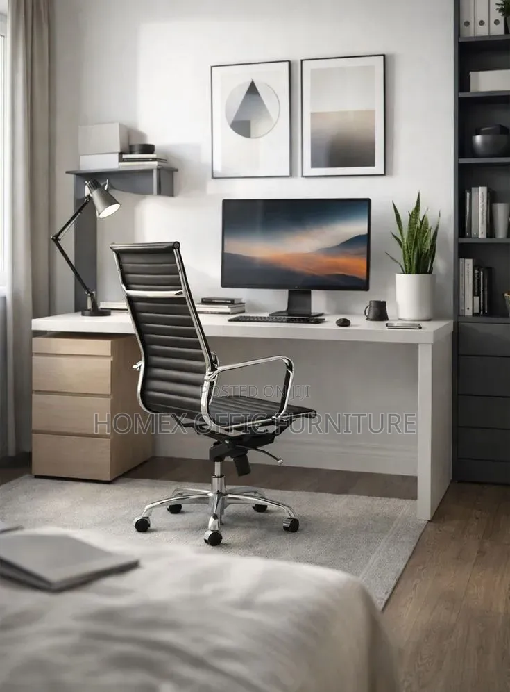 Luxury Office Chair - የቆዳ ወንበር