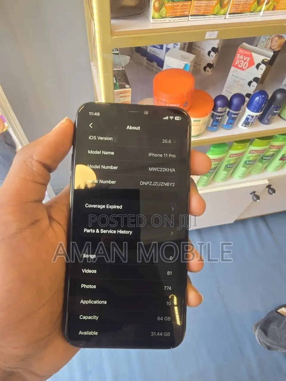 Apple iPhone 11 Pro 64 GB Black