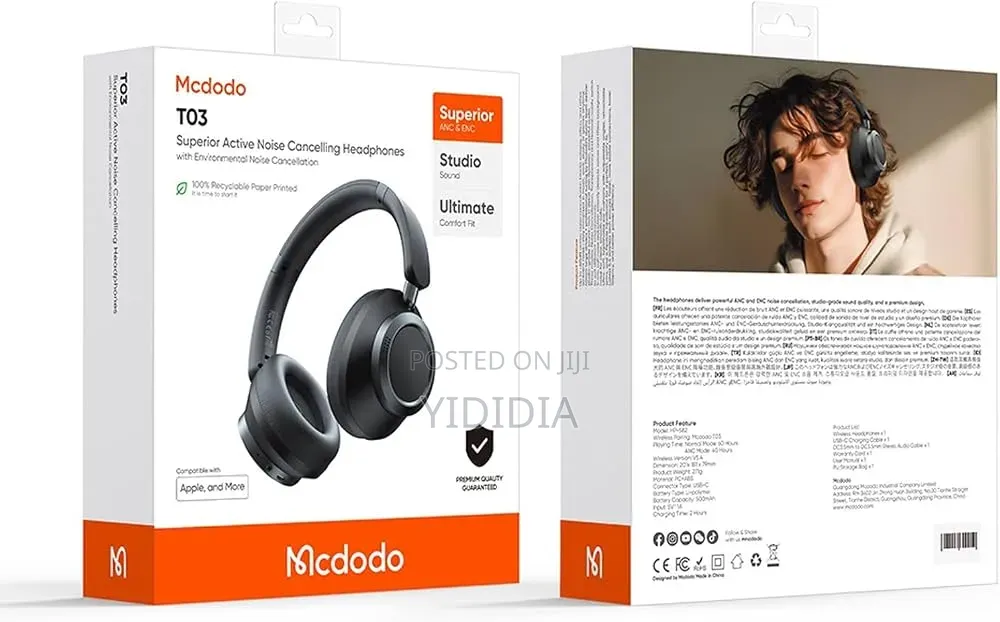 McDodo T03 Wireless ANC Headphones! 🔥