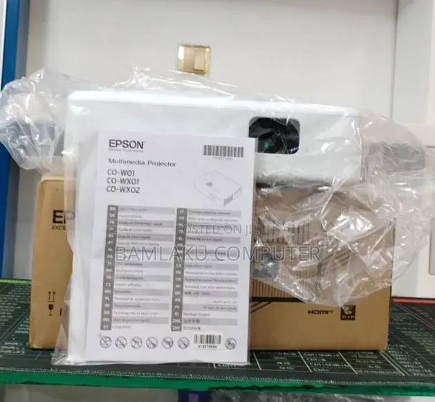 Brand New Packed With Cartoon
Epson Projector Model : CO-W01