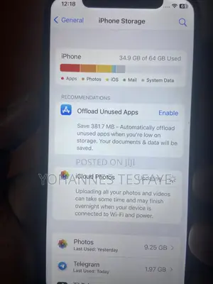 Apple iPhone X 64 GB Black