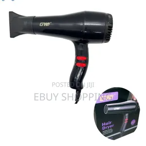 Heat and Speed Control, a Comfortable Ergonomic Black Glossy Body